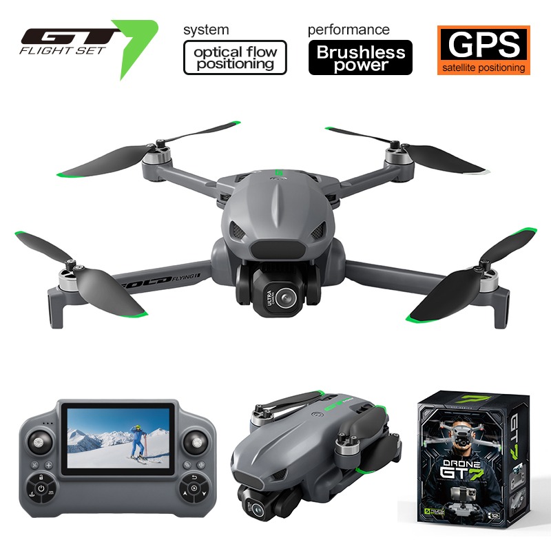 طائرة بدون طيار احترافية GT7 R - مراجعة Drone Gimbal وسعره