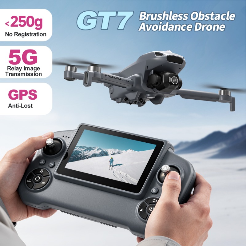 طائرة بدون طيار احترافية GT7 R - مراجعة Drone Gimbal وسعره