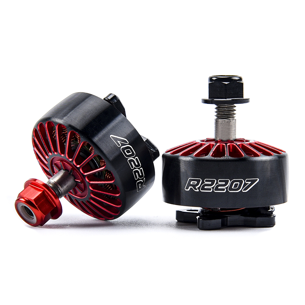4 قطعة 2207 1800KV 3-6S فرش ال - مراجعة Drone Battery Strap وسعره