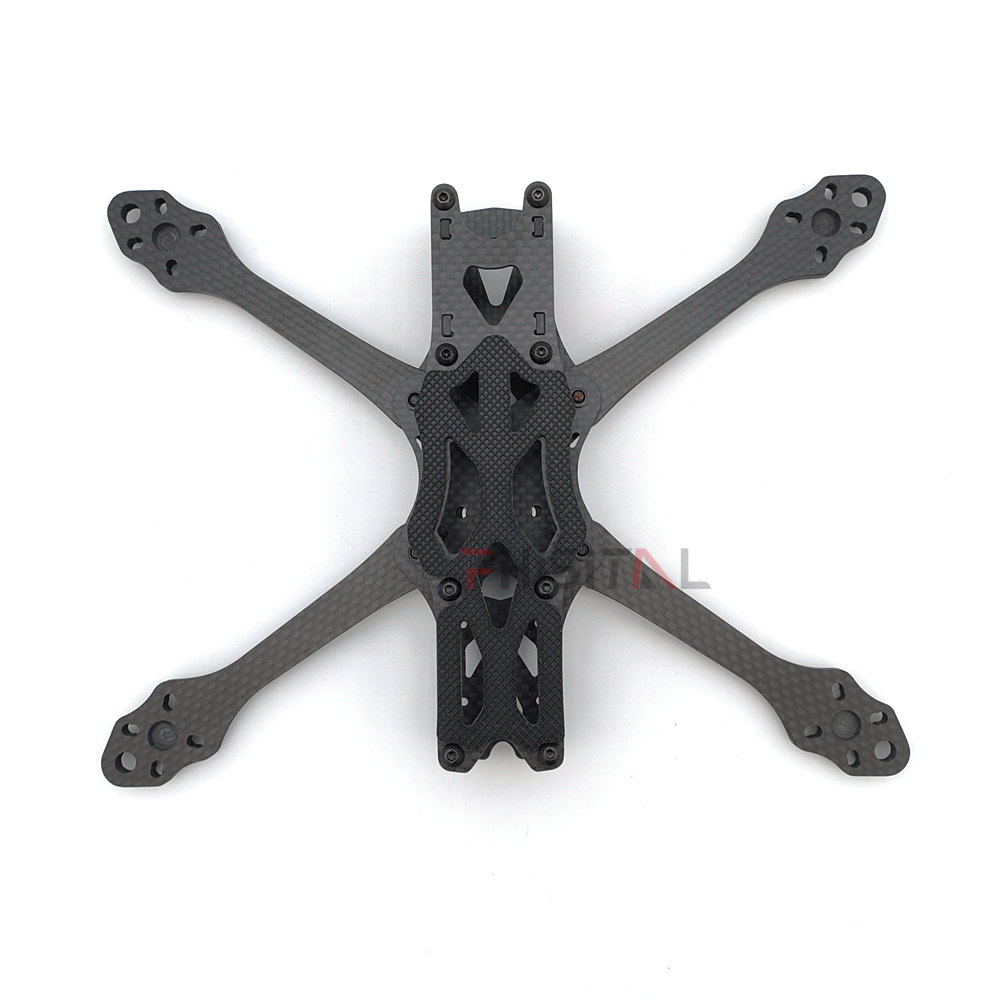 مجموعة إطار كوادكوبتر من ألياف - مراجعة Drone Frame وسعره