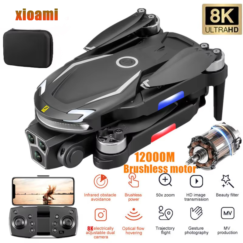 جديد V88 8K نظام تحديد المواقع - مراجعة Jjrc Drone X12 وسعره