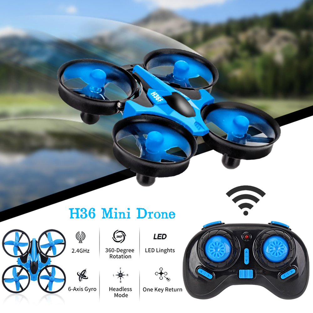 JJRC H36 Mini Rc Drone 4ch 6-A - مراجعة Eachine Drone E010 وسعره